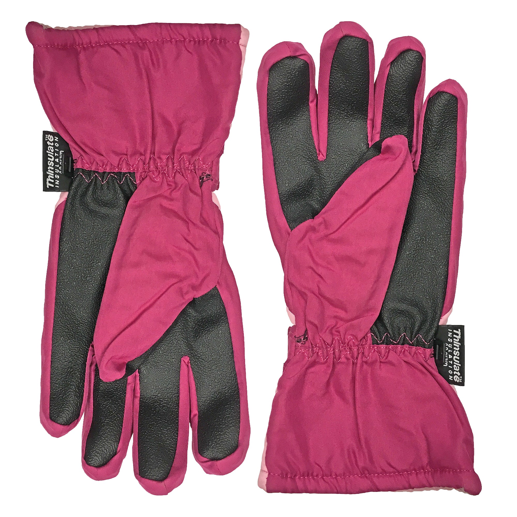 Kids 3M Thinsulate Lined Waterproof Thermal Ski Gloves - Image 8