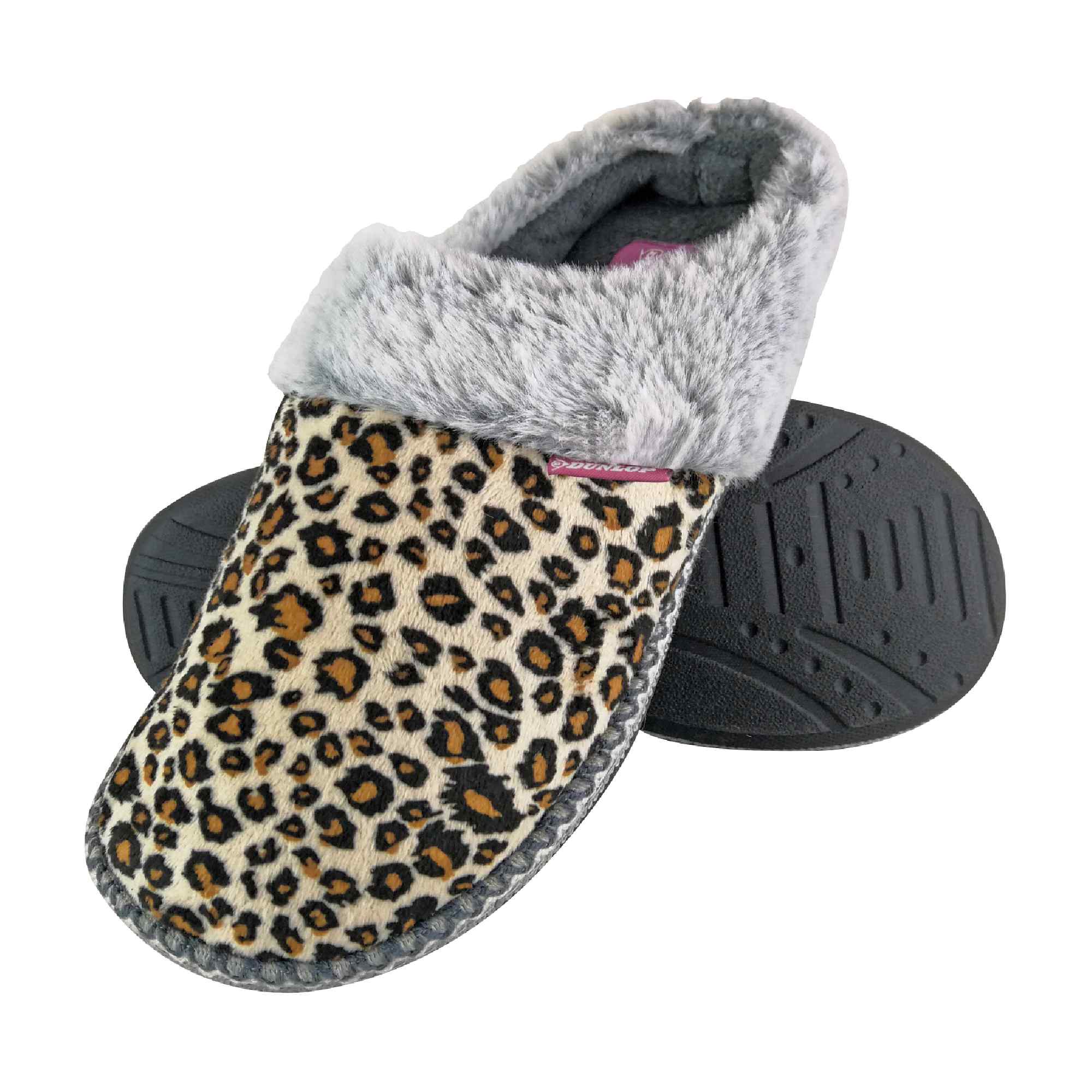 Ladies Cosy Memory Foam Open Back Knitted Slippers (6 Sizes) - Image 5
