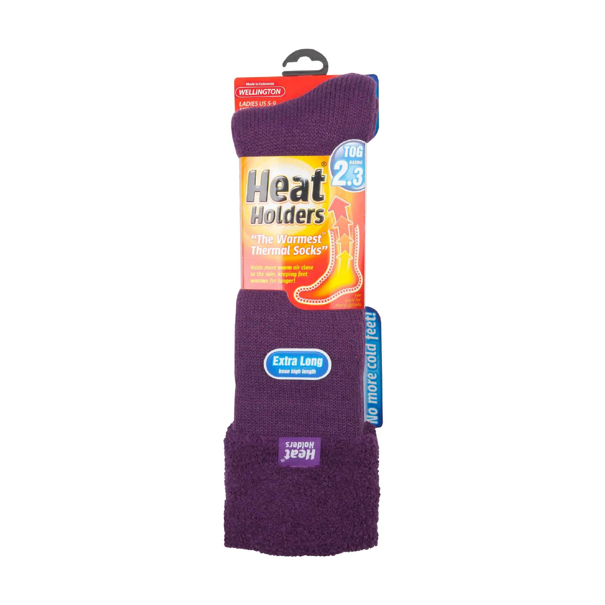 Ladies Thick Extra Long Knee High Thermal Wellington Boot Socks - Image 18