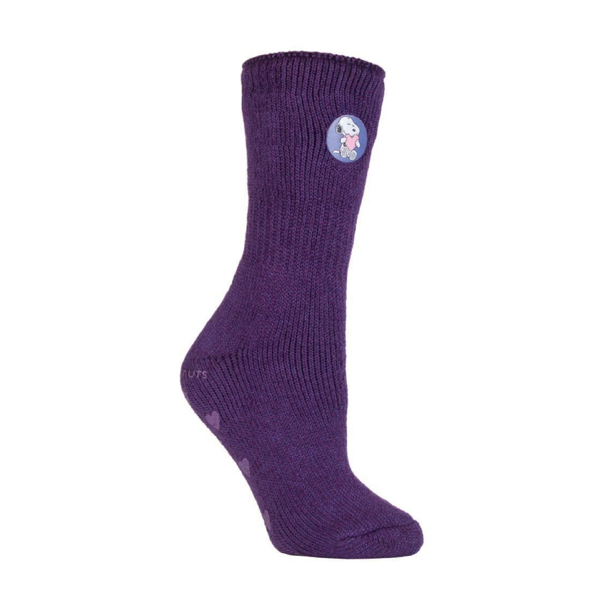 Ladies Snoopy & Minnie Mouse Novelty Thermal Slipper Socks - Image 5