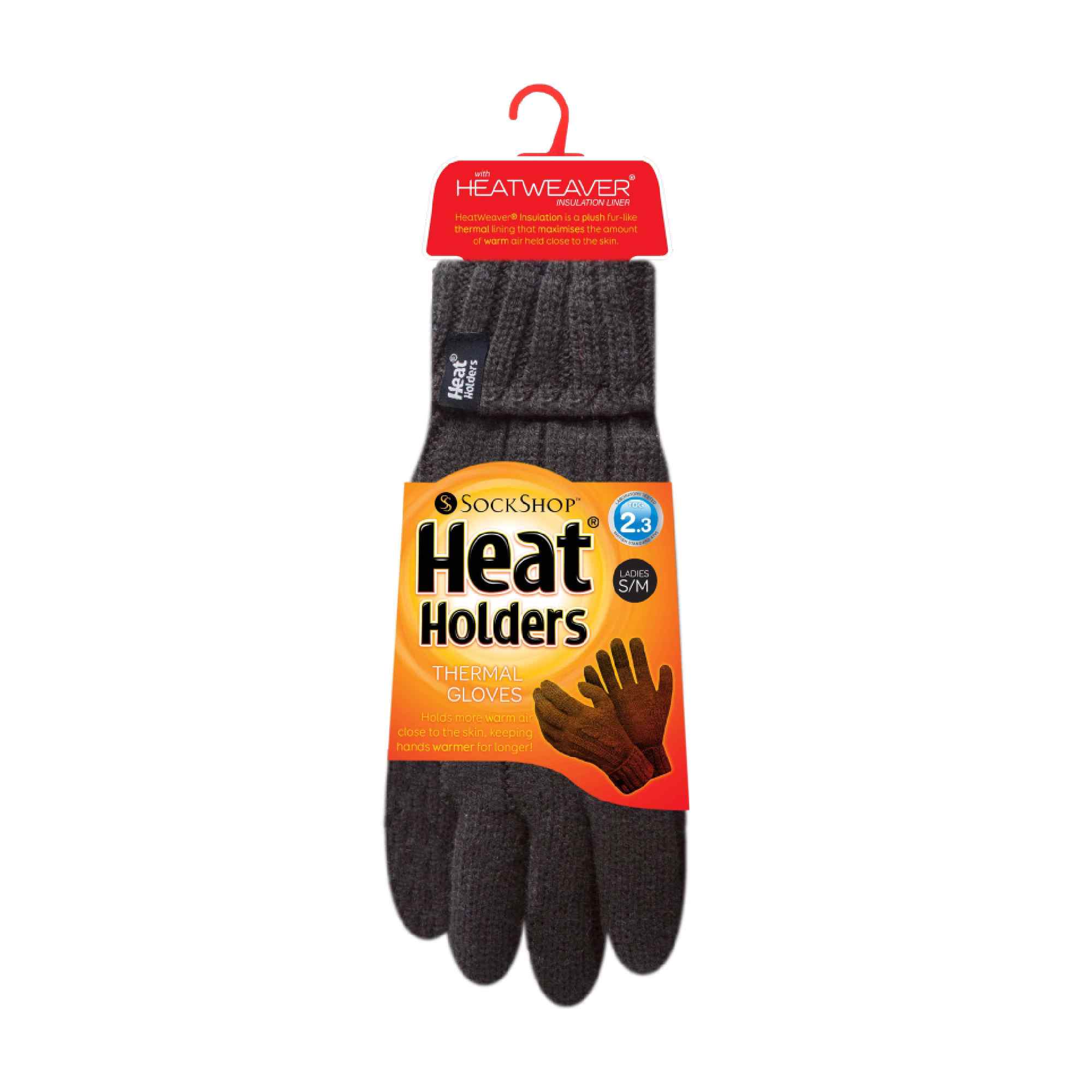 Ladies Cable Knit 2.3 Tog Fleece Lined Thermal Winter Gloves - Image 6