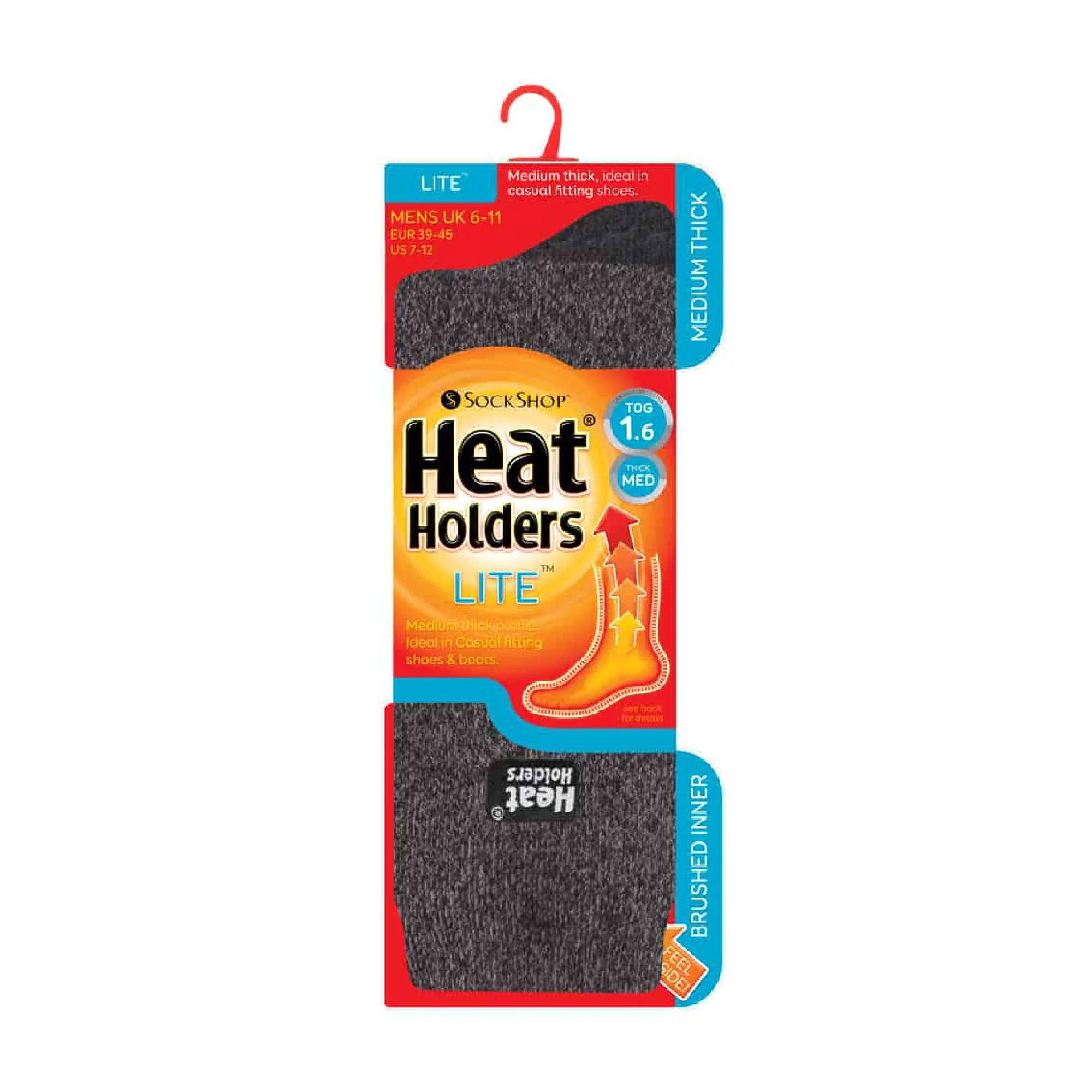 Mens Thin Warm 1.6 Tog Lightweight Thermal Dress Socks - Image 10