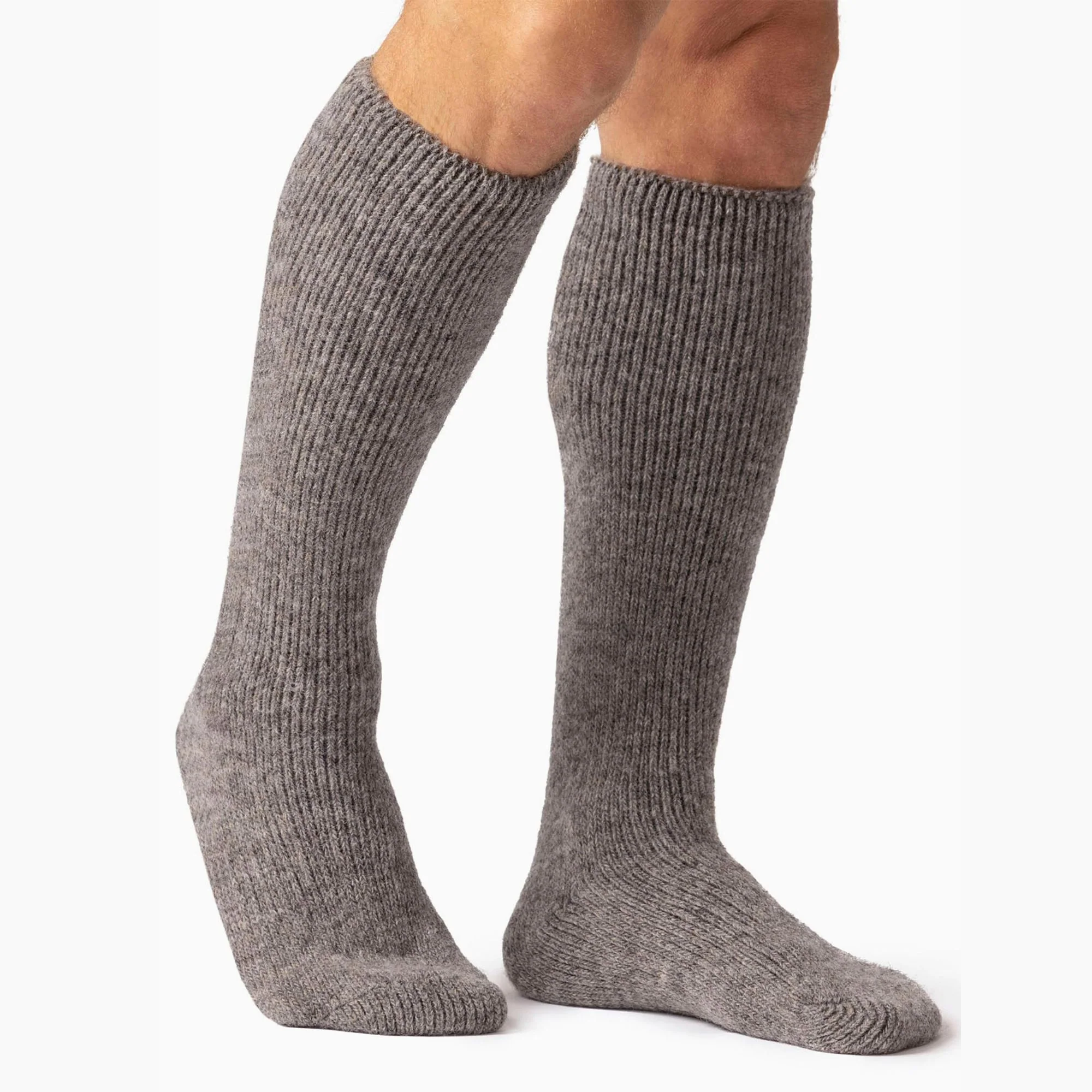 Mens Extra Long 2.7 TOG Knee High Wool Rich Thermal Socks - Image 7