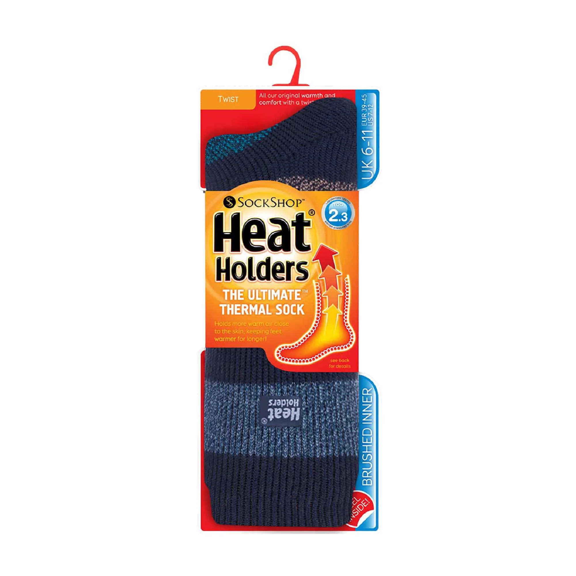 Mens Twist Patterned Thick Winter Warm Thermal Socks - Image 118