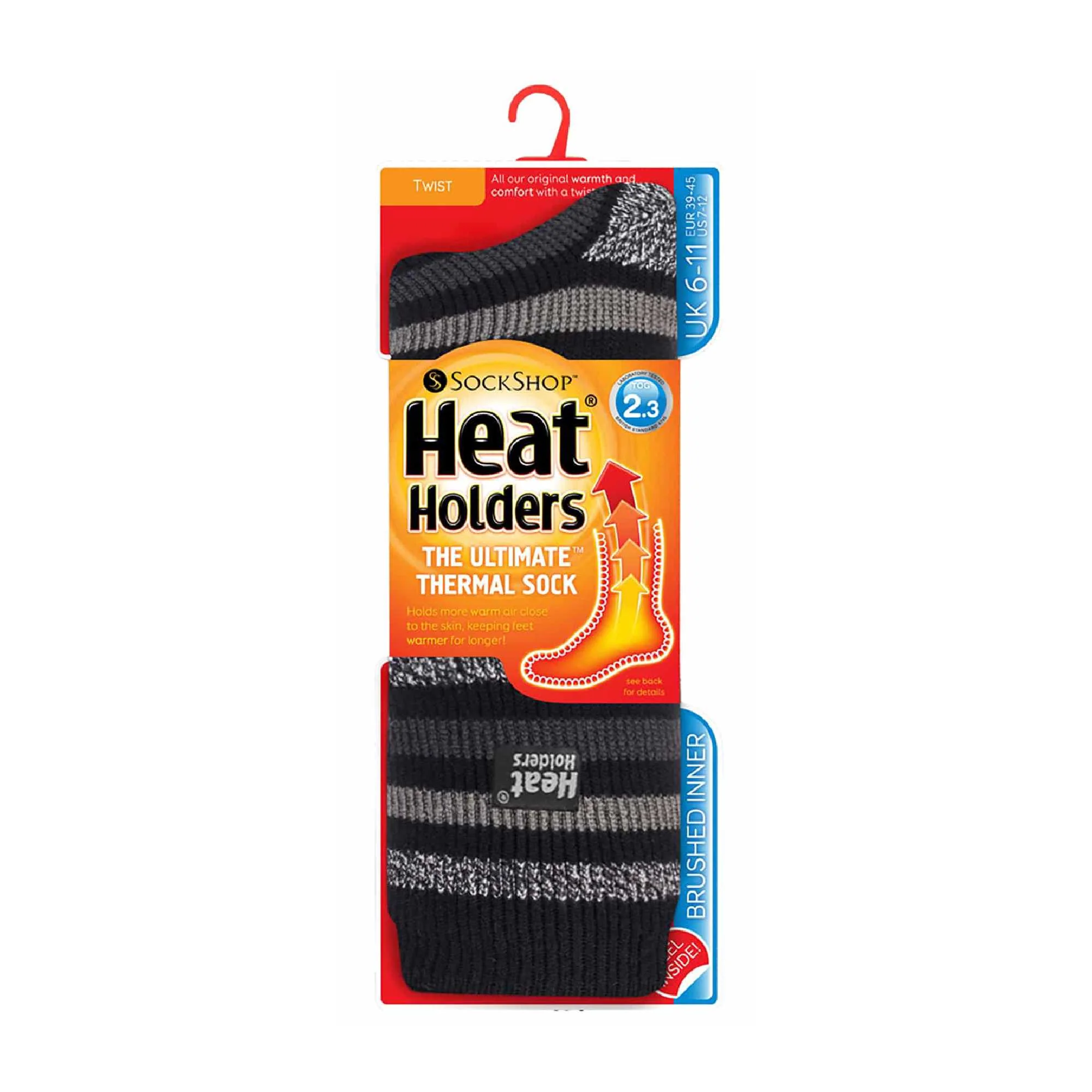 Mens Twist Patterned Thick Winter Warm Thermal Socks - Image 162