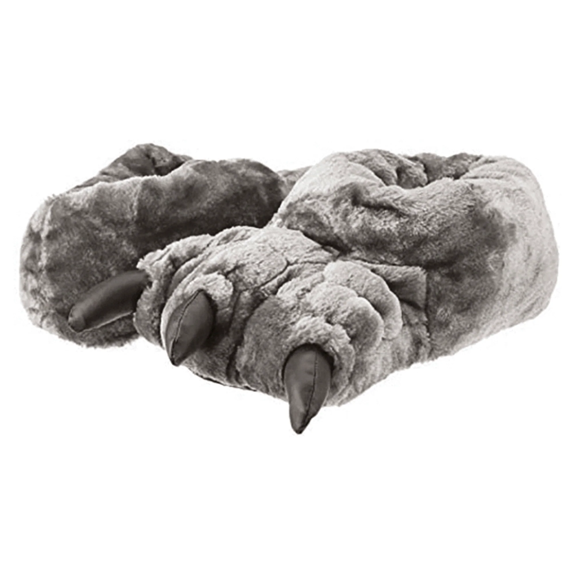 Kids Novelty 3D Monster Feet Plush Slippers (4 Sizes) - Image 8