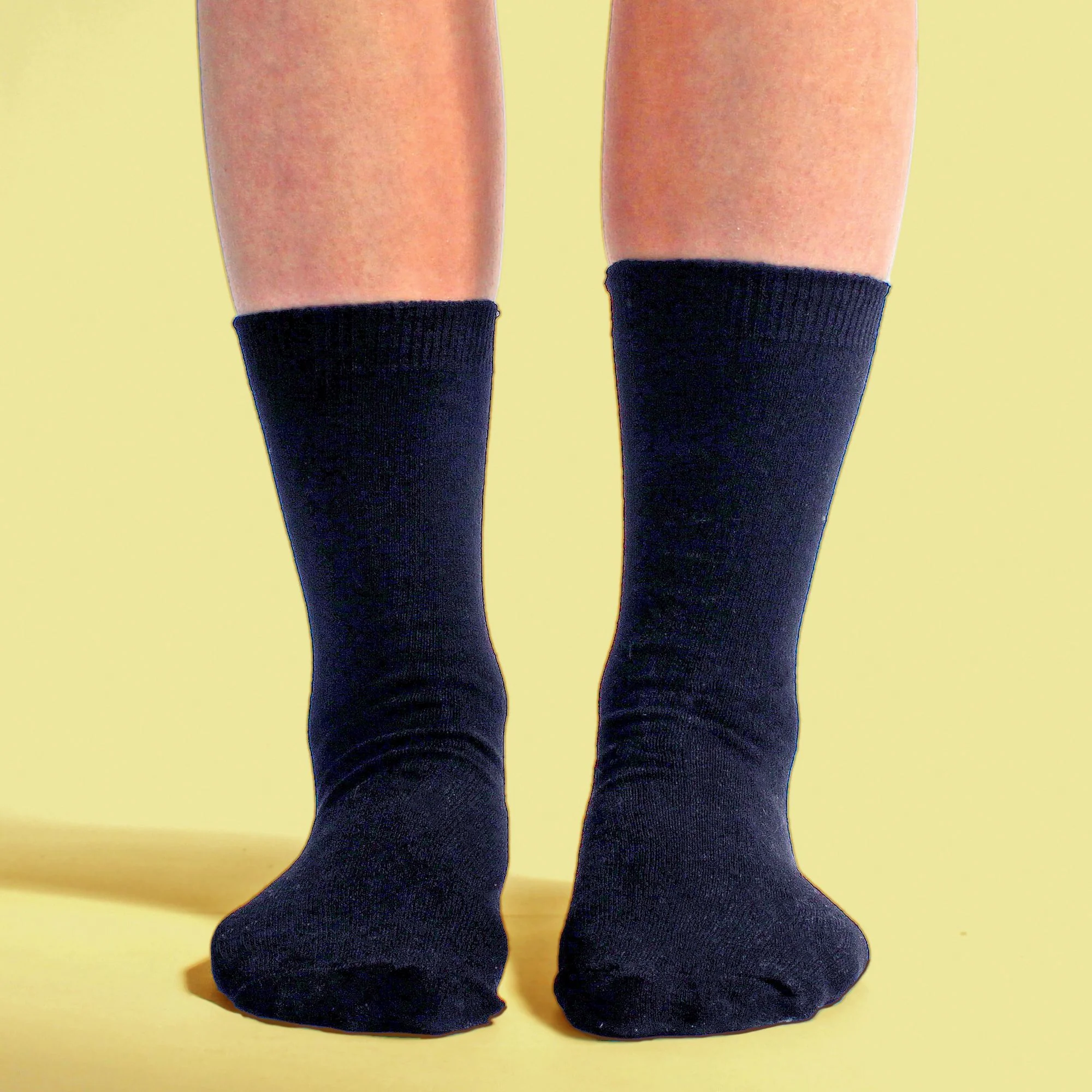 6 Pack Girls & Boys Plain Soft Breathable Cotton School Socks (3 Sizes) - Image 7