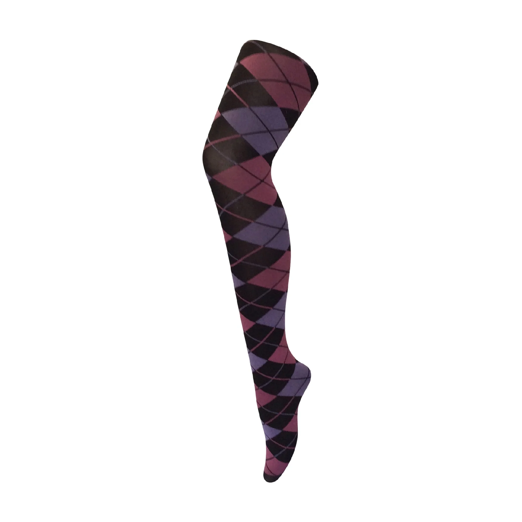 1 Pack Ladies Coloured 80 Denier Opaque Patterned Soft Tights - Image 76