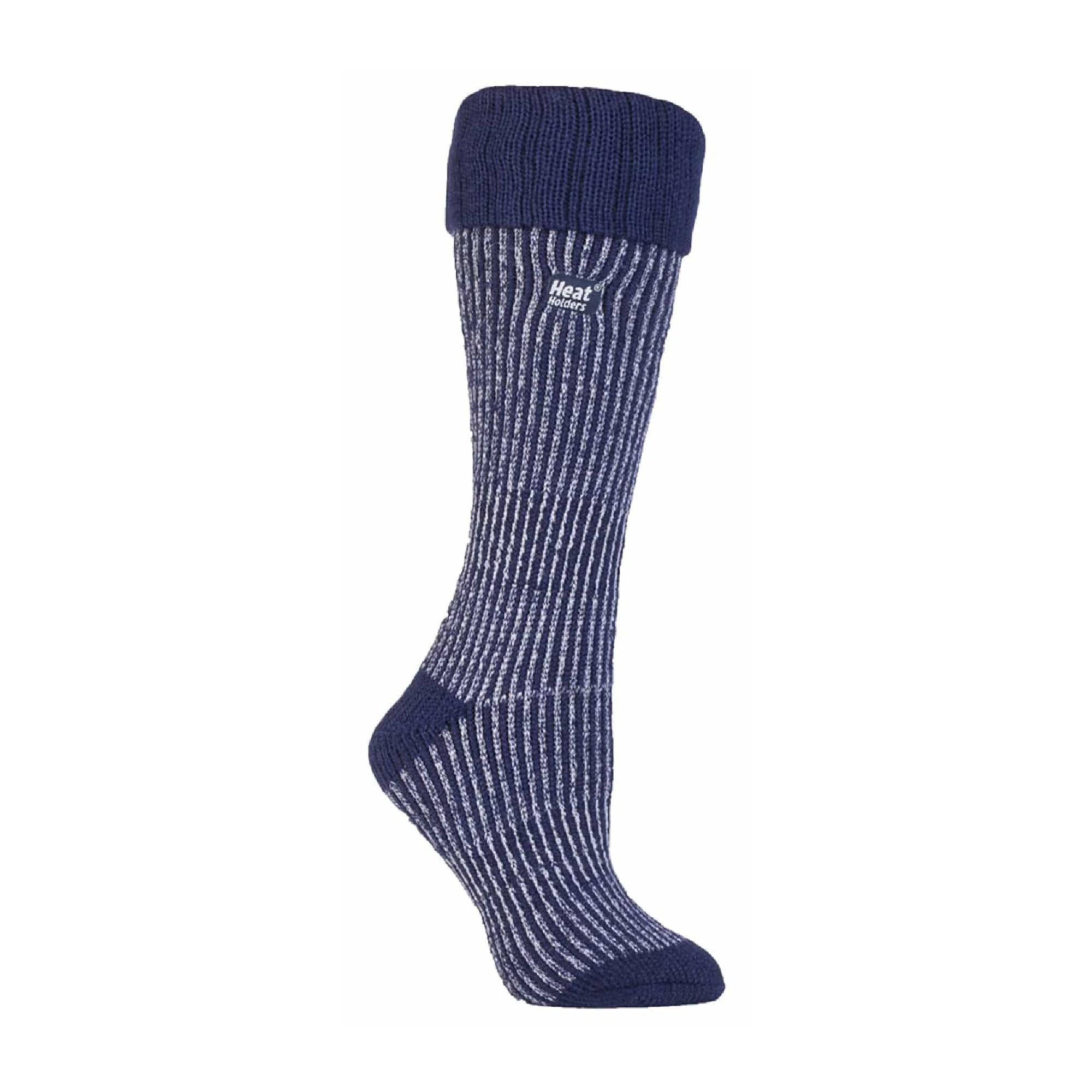 Ladies Thick Winter Warm Knee High Ribbed Thermal Boot Socks - Image 13